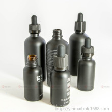 Черные стеклянные бутылки для eliquid эфирное масло (NDB08)
